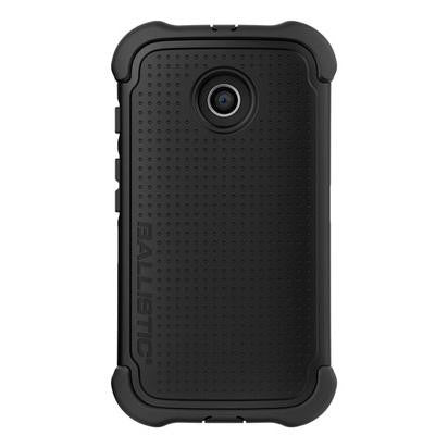Ballistic Motorola Moto E (2nd Gen.) Tough Jacket MAXX Case - Black - White