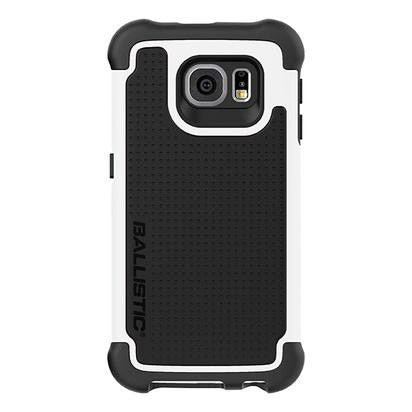 Ballistic Samsung Galaxy S6 Tough Jacket Case - White - Black