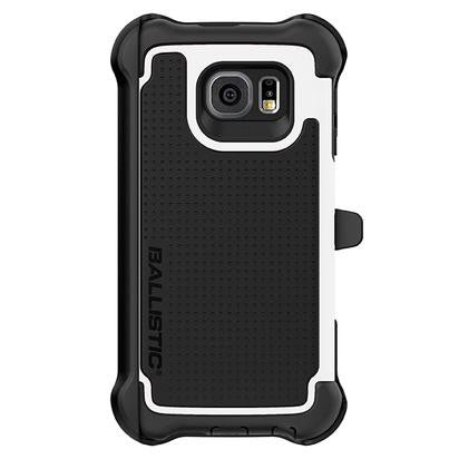 Ballistic Samsung Galaxy S6 Tough Jacket MAXX Case - White - Black