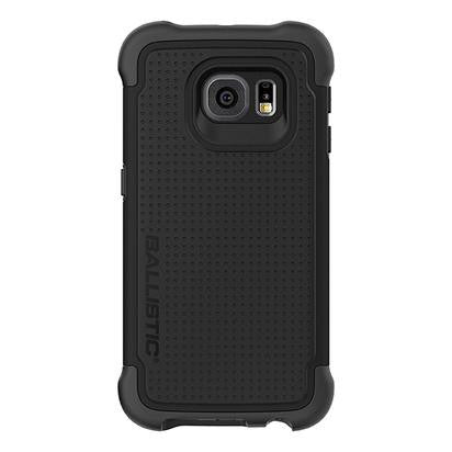 Ballistic Samsung Galaxy S6 Edge Tough Jacket Case - Black - Black