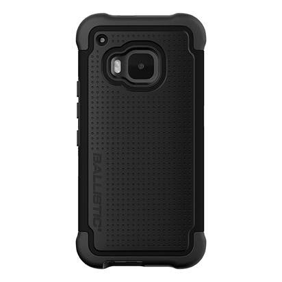 Ballistic  HTC One M9 Tough Jacket Case - Black - Black