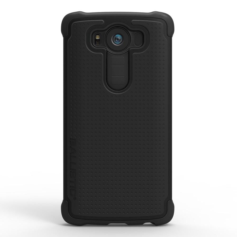 Ballistic LG V10 Tough Jacket Case - Black - Black