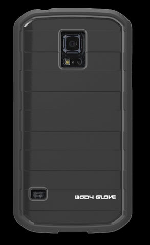 Body Glove Samsung Galaxy S5 Sport Rise Case - Black - Black Brushed Metal