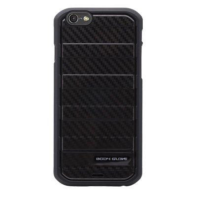 Body Glove iPhone 6-6s Rise Case - Black Carbon Fiber