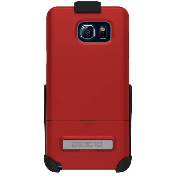 Seidio Samsung Galaxy Note 5 SURFACE Combo with Kickstand -  Garnet Red