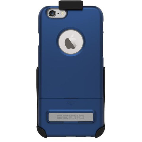 Seidio iPhone 6-6s SURFACE Combo with Kickstand - Blue - Grey