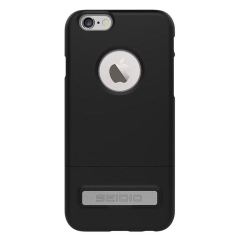 Seidio iPhone 6-6s Plus SURFACE with Kickstand - Black - Grey