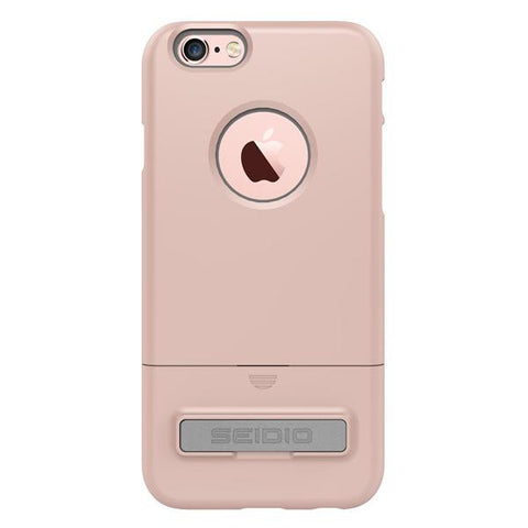 Seidio iPhone 6-6s Plus SURFACE with Kickstand - Rose Gold - Grey