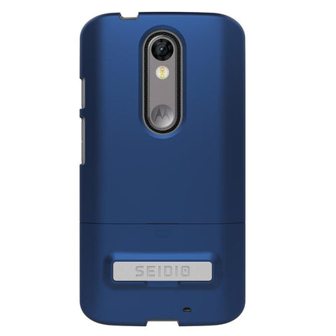 Seidio Motorola Droid Turbo 2 SURFACE with Kickstand - Royal Blue