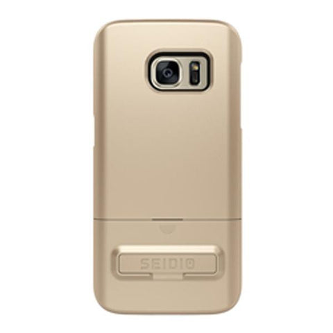 Seidio Samsung Galaxy S7 SURFACE with Kickstand - Gold - Black