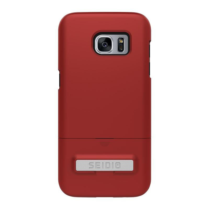 Seidio Samsung Galaxy S7 Edge SURFACE - Dark Red - Black