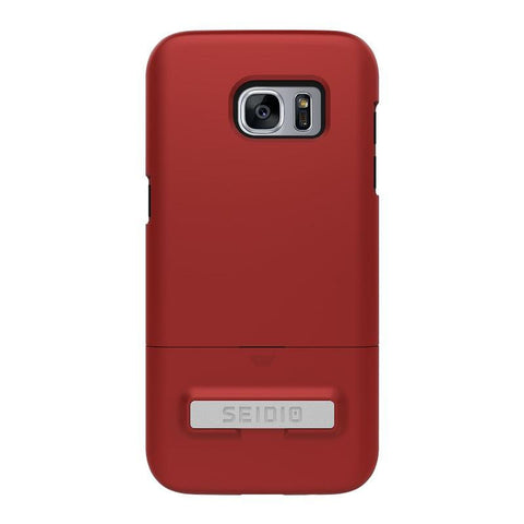 Seidio Samsung Galaxy S7 Edge SURFACE - Dark Red - Black